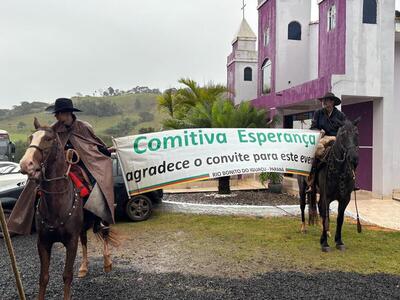 Festa em Louvor ao Senhor Bom Jesus reúne grande público em Linha Nova e celebra 32 anos de tradição em Rio Bonito do Iguaçu